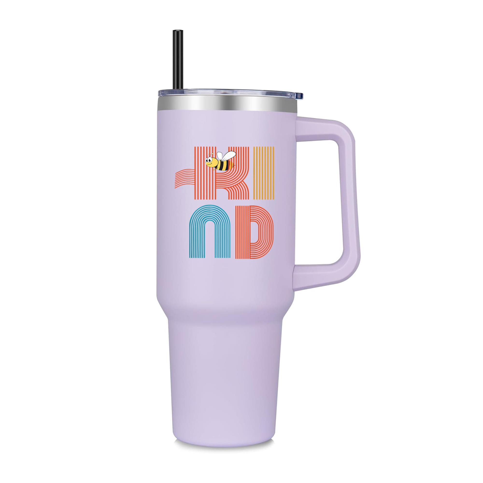 Bee Kind Bumble Bee Kindness 40oz Stainless Steel Tumbler