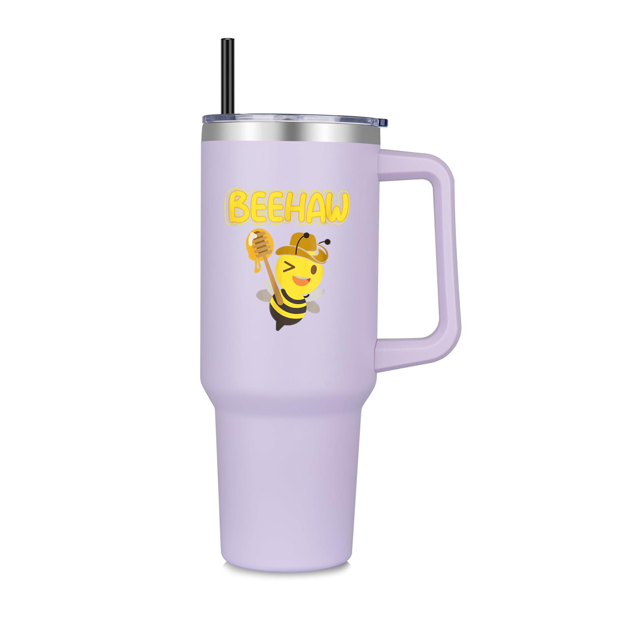 Beehaw Cowboy Bee Cowgirl 40oz Stainless Steel Tumbler