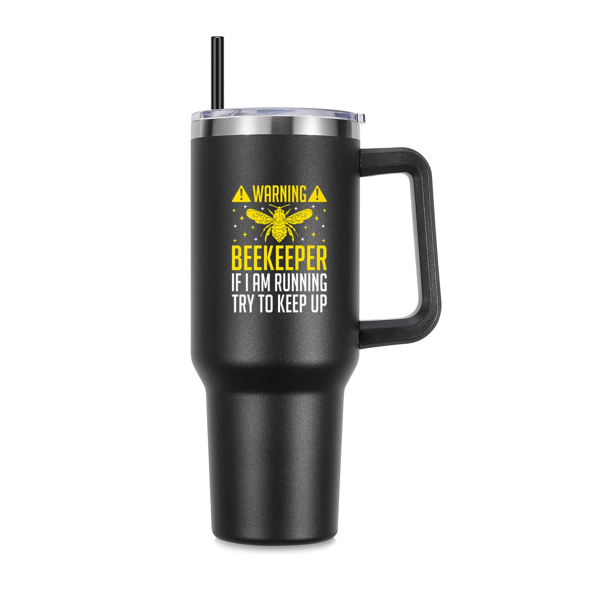 Beekeeper If I Run You Run 40oz Stainless Steel Tumbler - Image 3