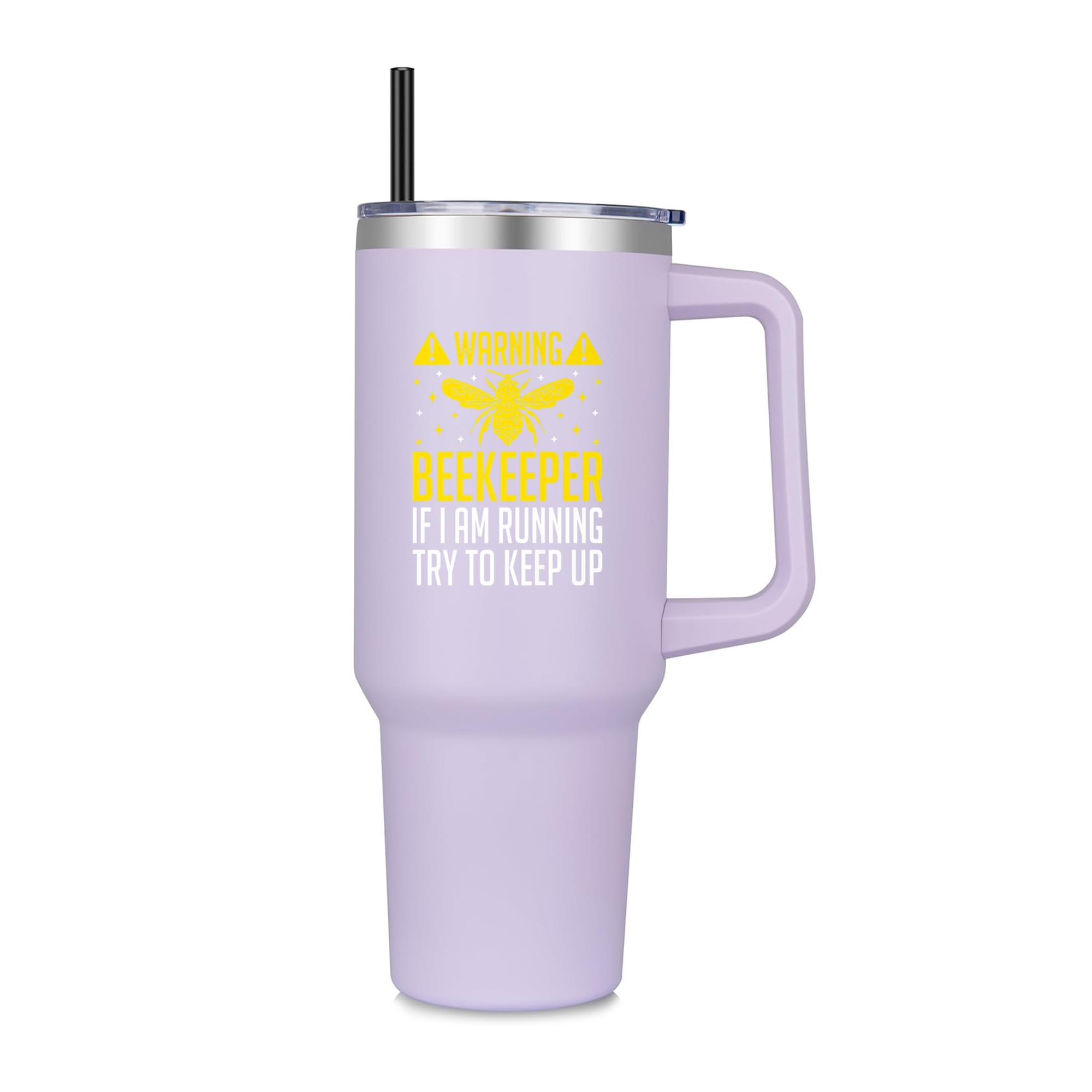 Beekeeper If I Run You Run 40oz Stainless Steel Tumbler
