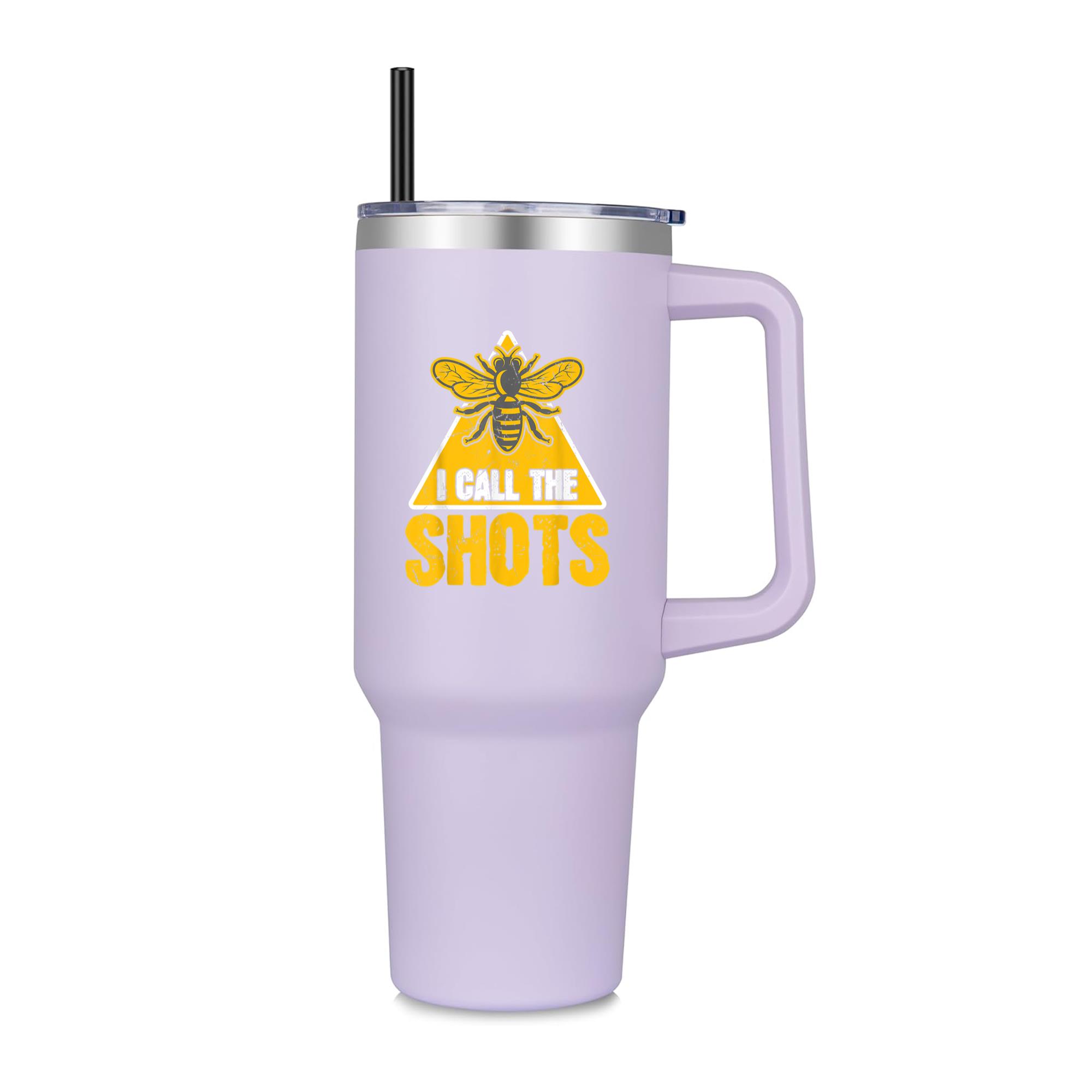 I Call The Shots Bee 40oz Stainless Steel Tumbler