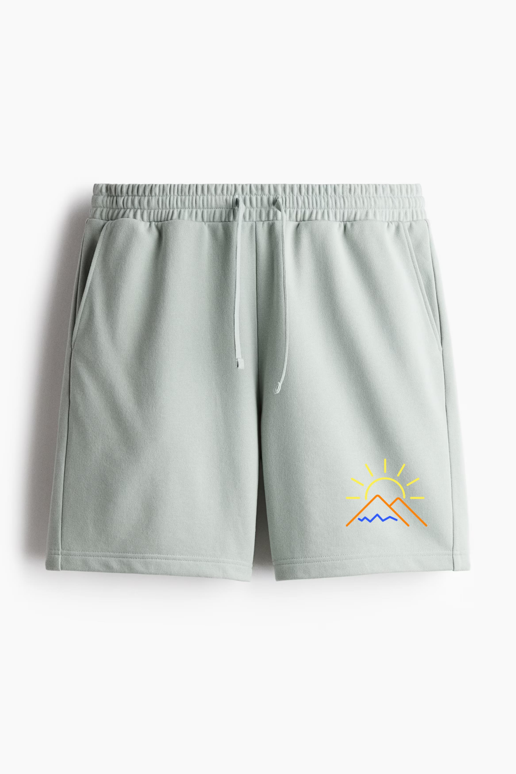 Simple Weather Pictogram Relaxed-Fit Shorts