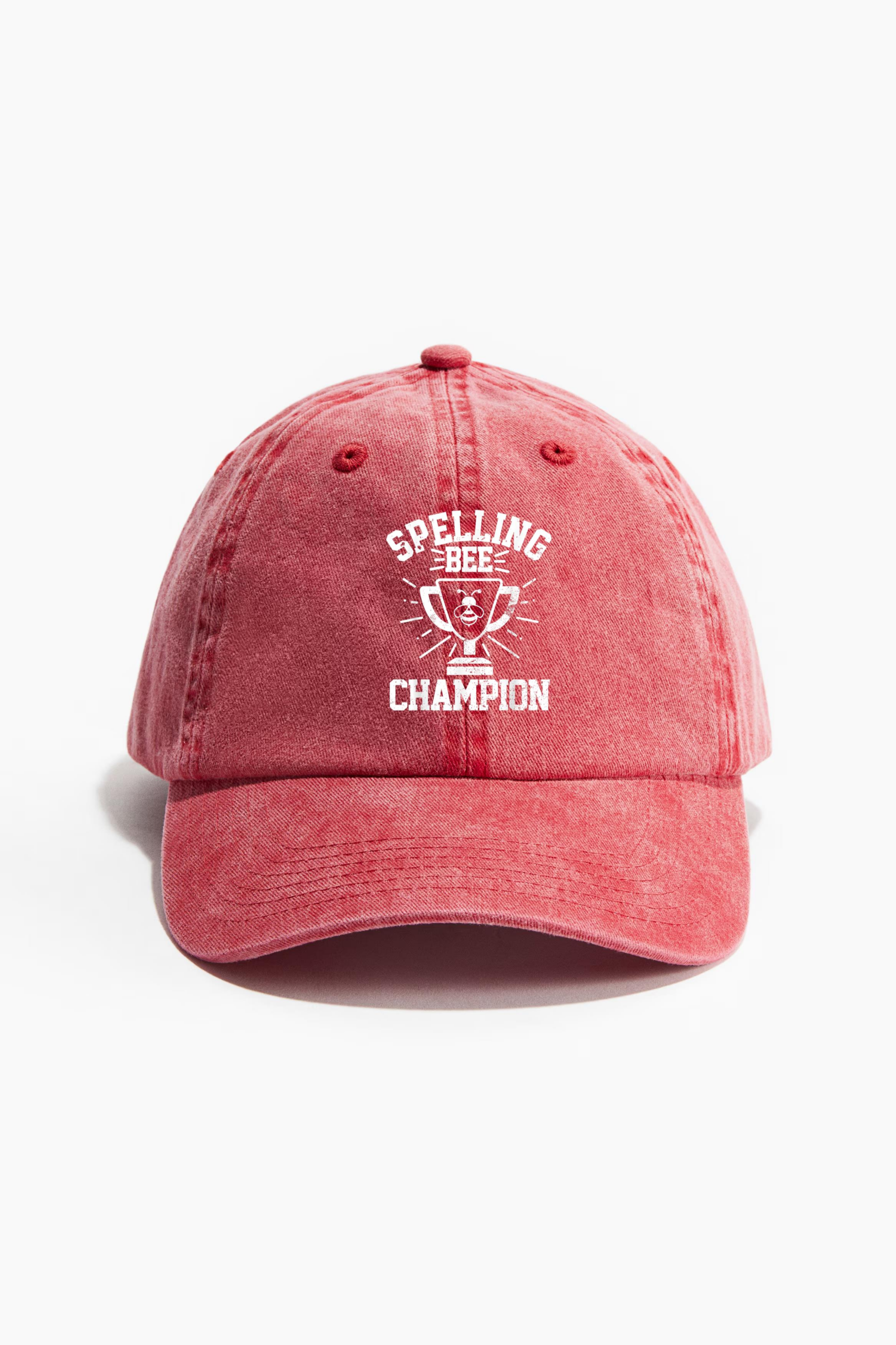 Spelling Bee Champion Cotton Twill Cap 