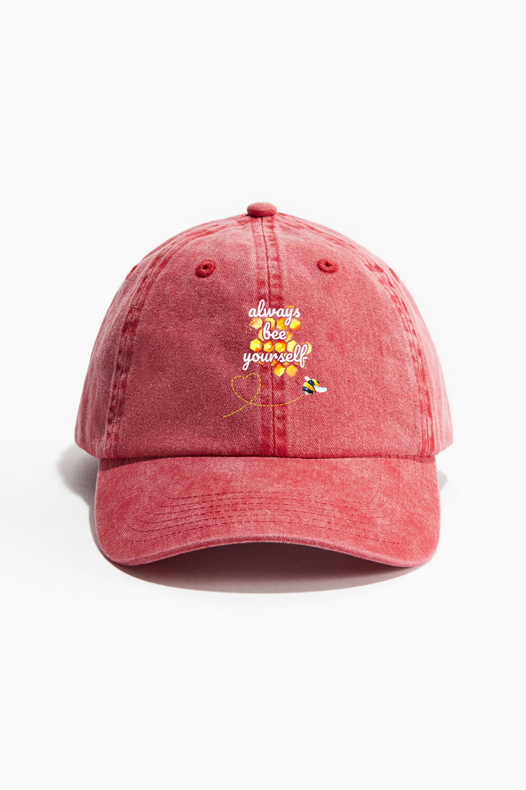 Vintage Bee Yourself Honey Cotton Twill Cap 