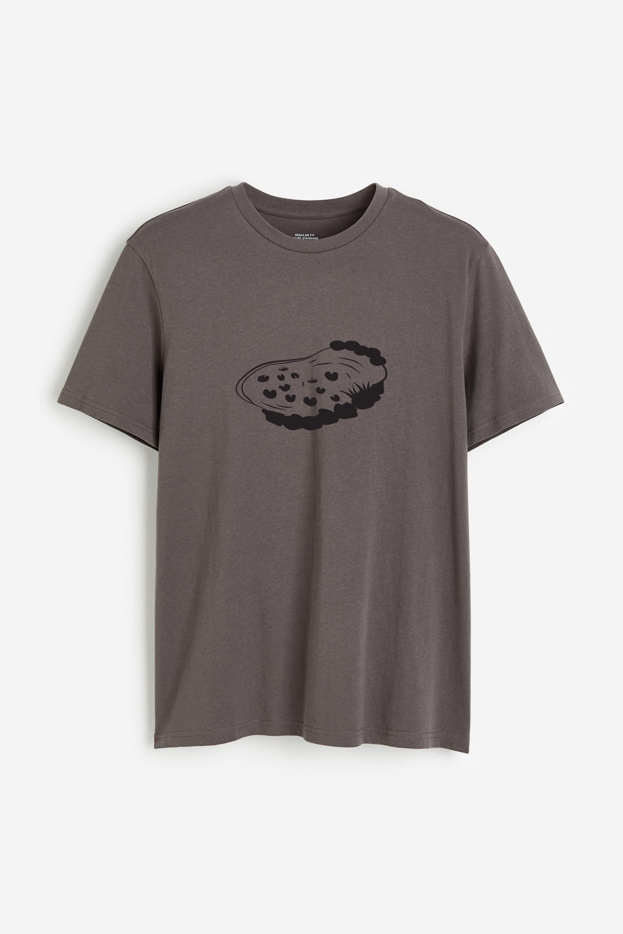 Water Pond Cut Out Element Oversized T-Shirt - Image 4