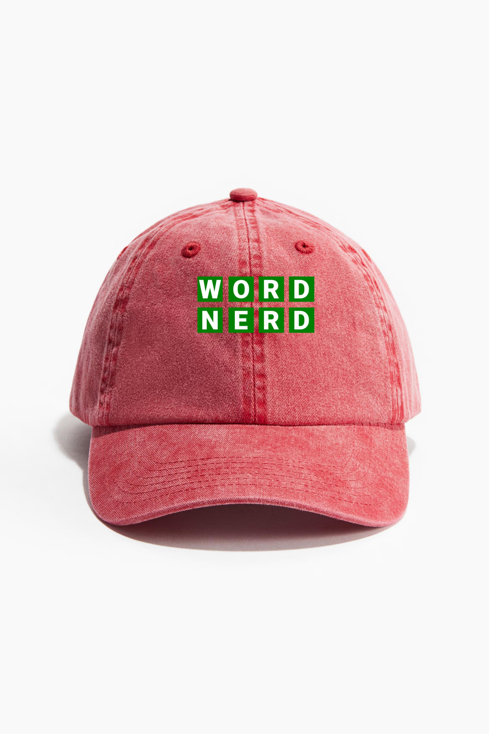 Word Nerd Bee Cotton Twill Cap 