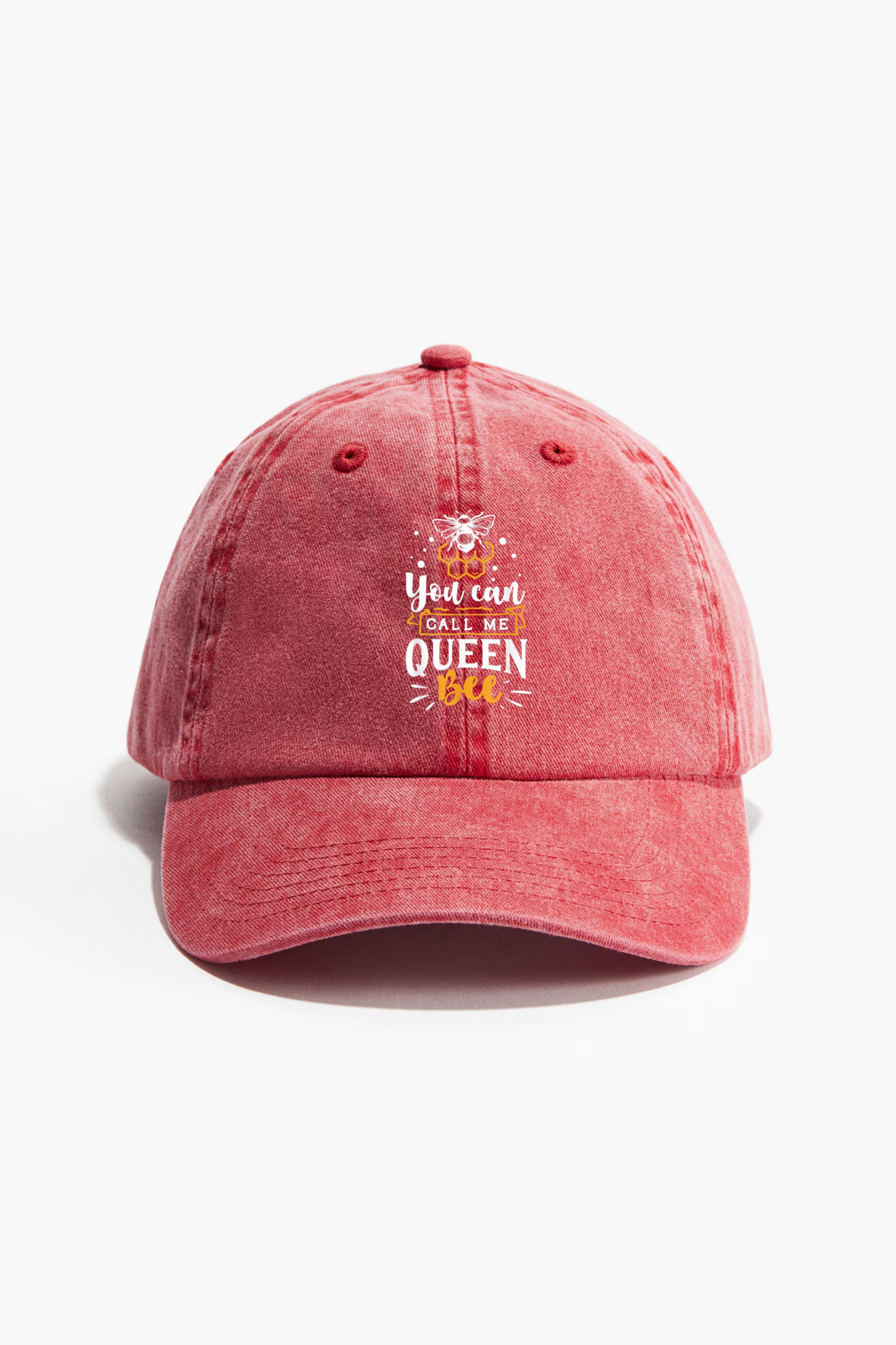 You Can Call Me Queen Bee Cotton Twill Cap 