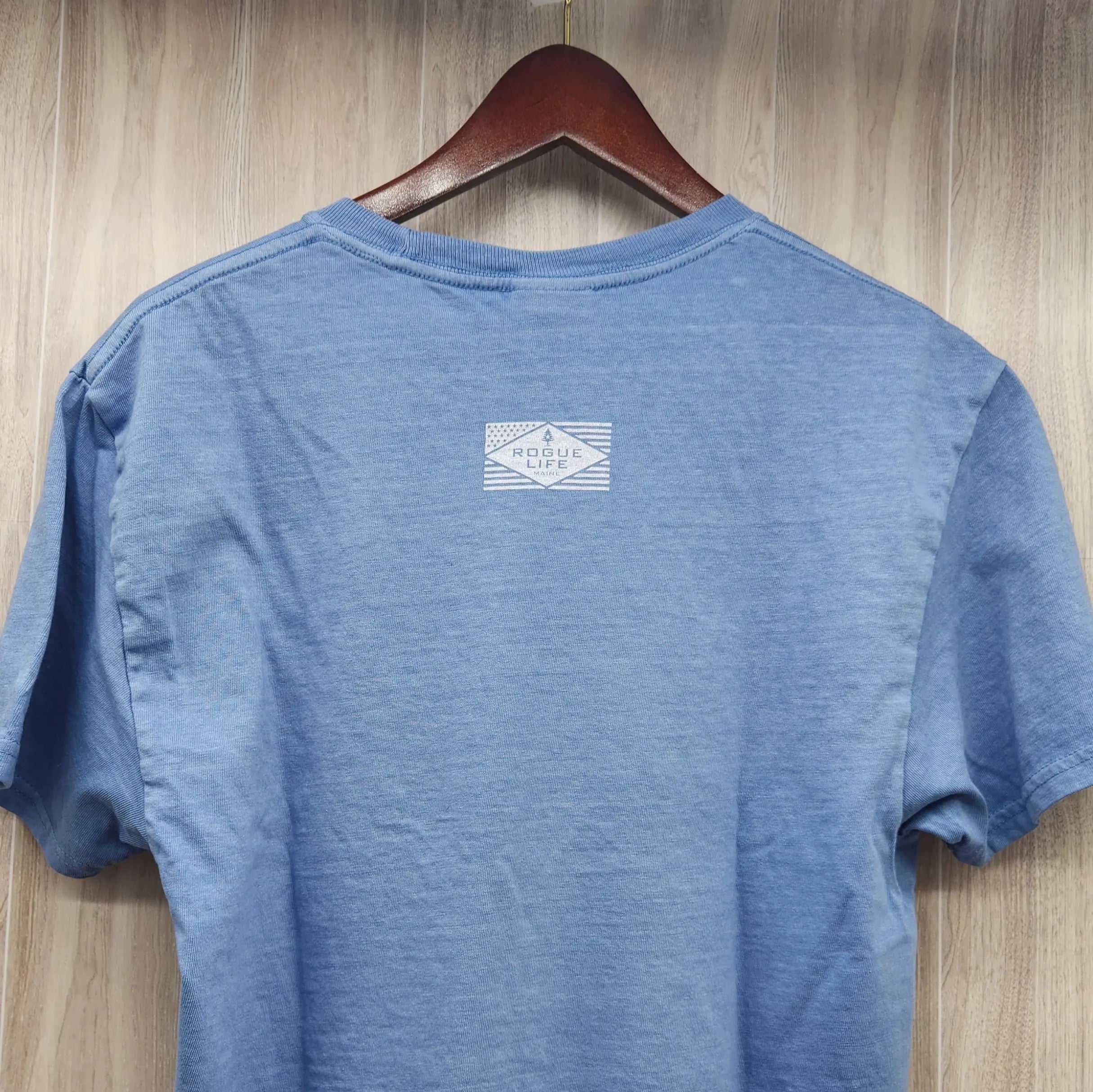 Campfires and Cocktails Unisex T-Shirt in Faded Denim