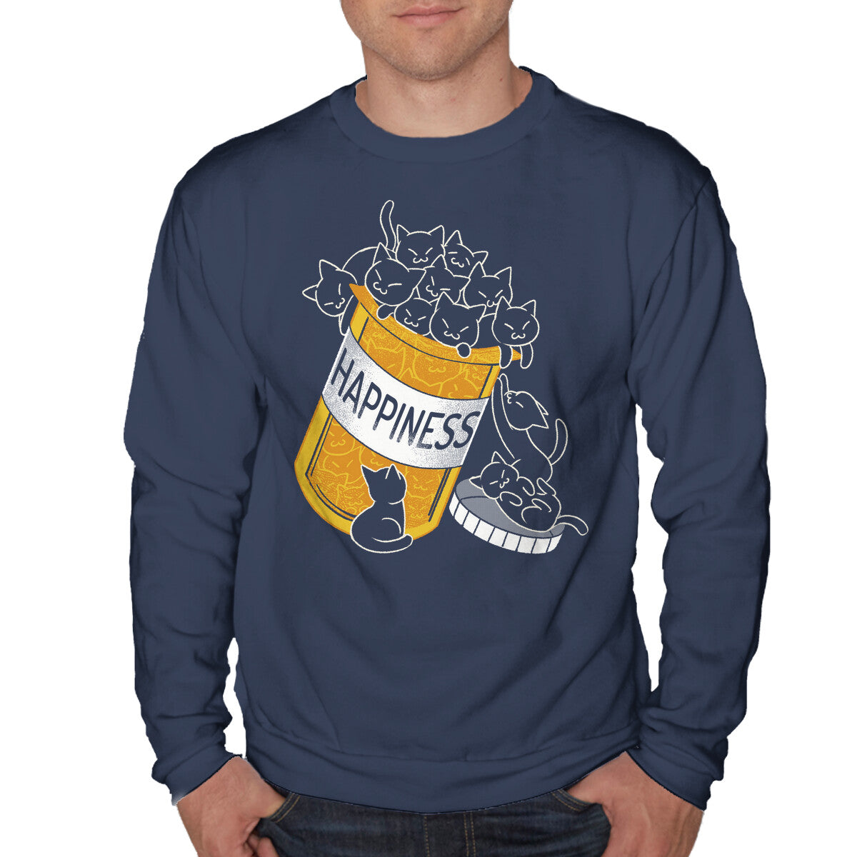 Cats Are My Happiness Medicine